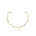 Choker Semijoia Aro Ondulada Lisa